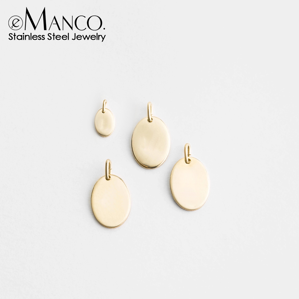 Women Accessories Outlet - EMANCO Простые овальные заготовки из нержавеющей