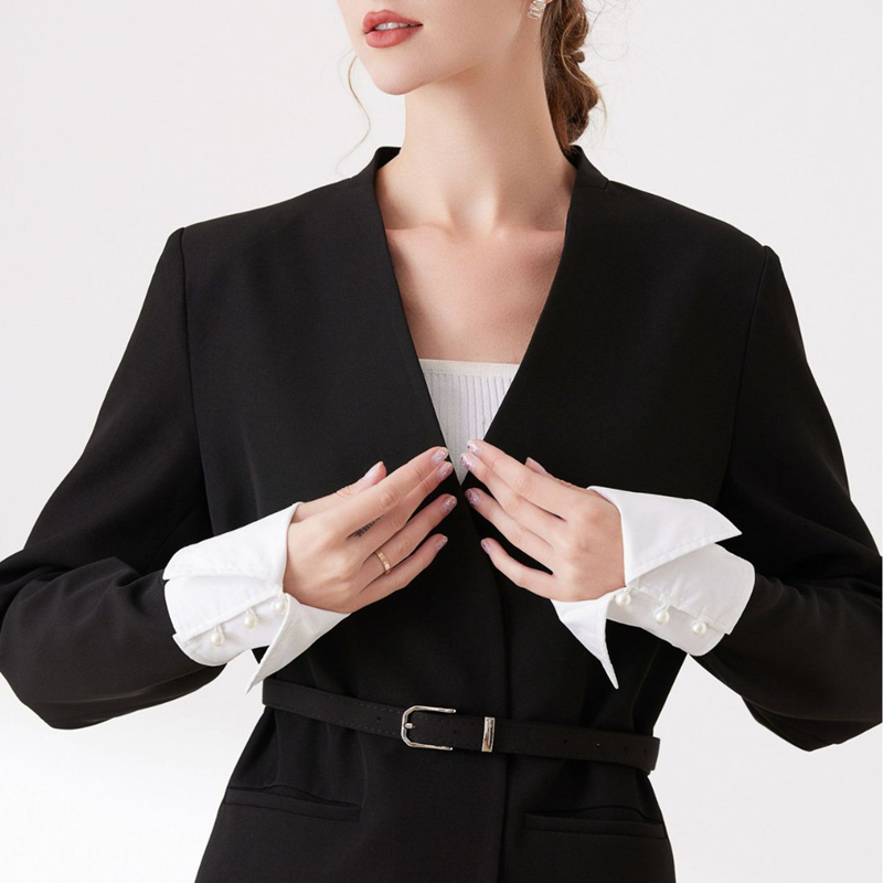 Women'S Clothing And Accessories - Элегантная офисная рубашка «сделай сам», накладные