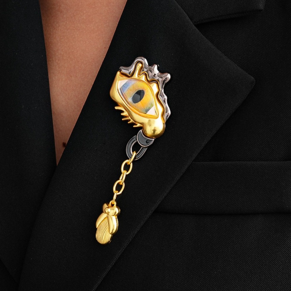 Women'S Accessories Jewelry - Элитные металлические броши-подвески в форме слезы