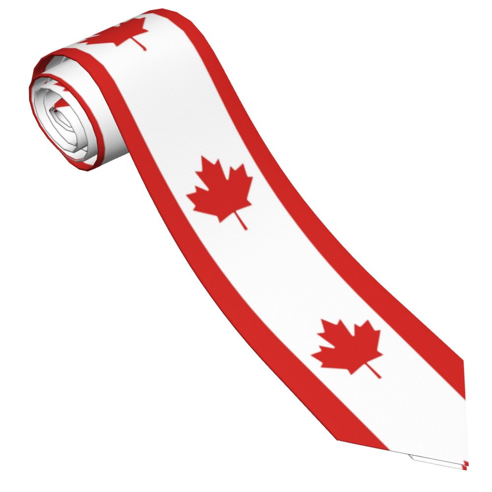 Women'S Accessories Canada - Галстук с флагом Канады, галстук унисекс
