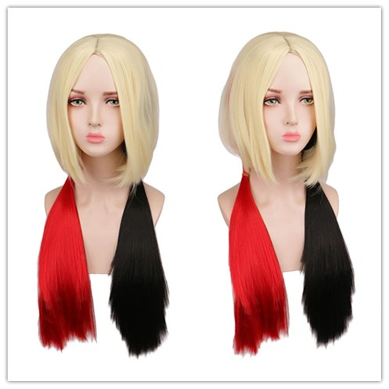 Women'S Harley Quinn Accessories - Комиксы Отряд самоубийц 2, парик Харли