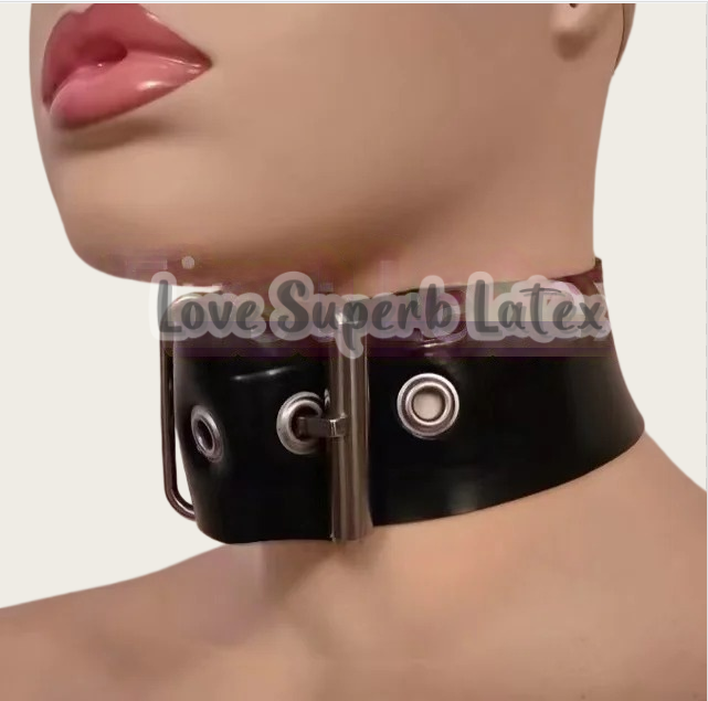 Women'S Clothing And Accessories - Латексный чокер 0,4 мм, сексуальный, резиновый,