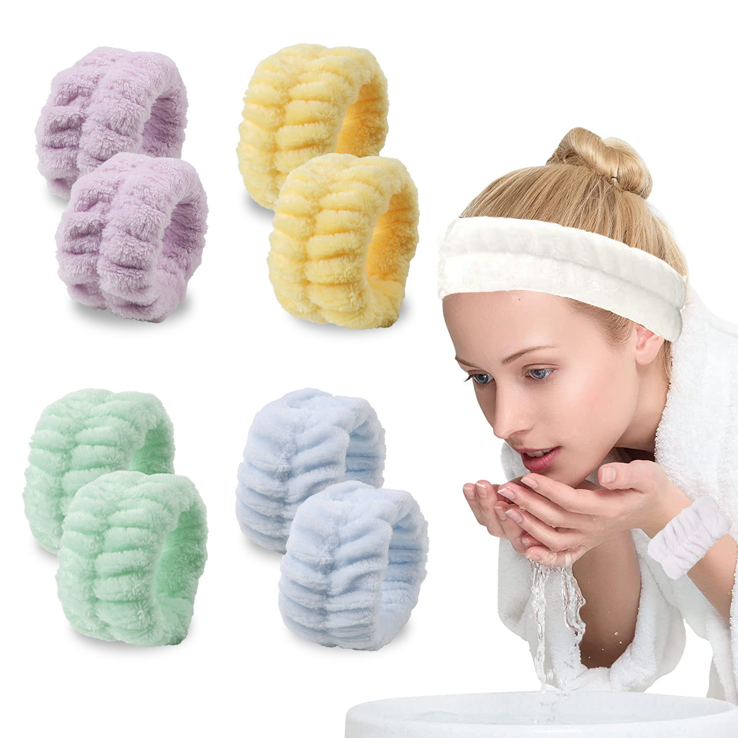 Hair Tie Velvet - Бархатная мягкая эластичная повязка на голову