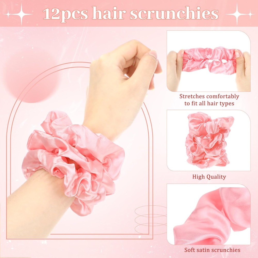 Набор из 2-20 предметов: мини- – обзор и цена Scrunchie Satin Set