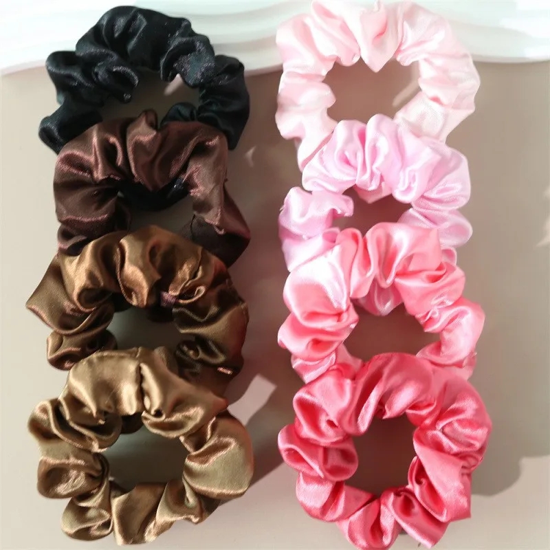 Набор атласных резинок для вол – обзор и цена Scrunchie Satin Set