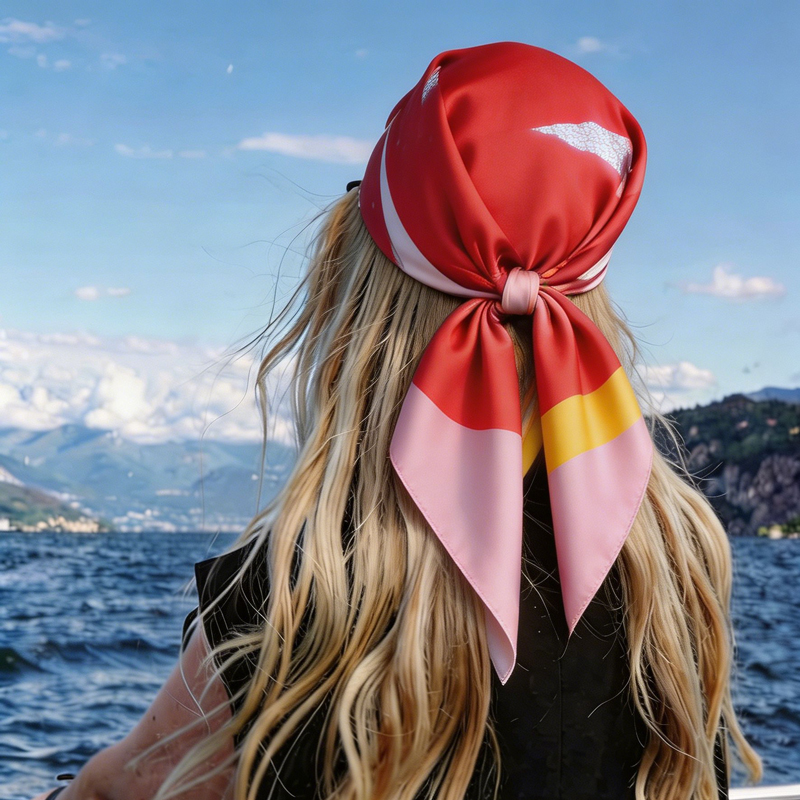 Модный квадратный платок с цве – обзор и цена Women'S Vacation Accessories