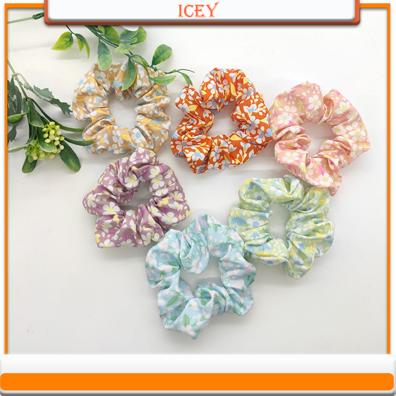 1 шт., резинка для волос с цве – обзор и цена Scrunchie Satin Set