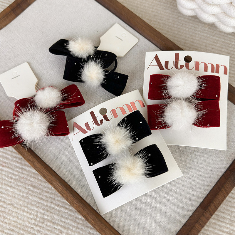 Зимняя бархатная головка, стан – обзор и цена Hair Tie Velvet
