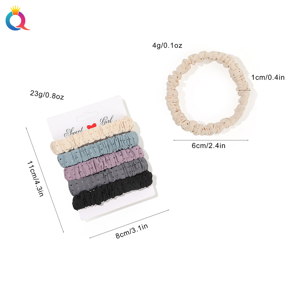 Набор атласных резинок для вол – обзор и цена Scrunchie Satin Set