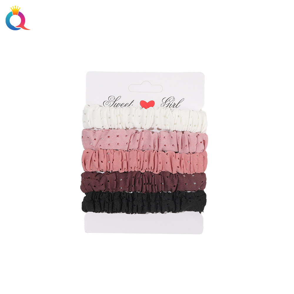 Набор атласных резинок для вол – обзор и цена Scrunchie Satin Set