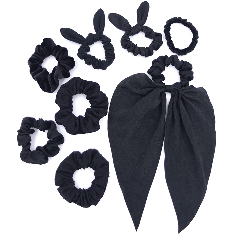 Резинки для волос для девочек  – обзор и цена Scrunchie Satin Set