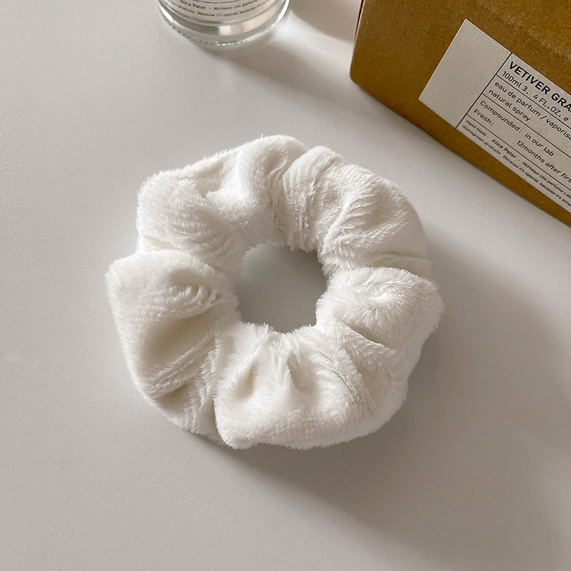 Зимняя теплая мягкая резинка д – обзор и цена Hair Tie Velvet