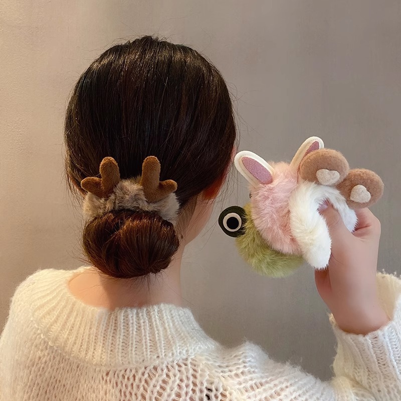 Плюшевые резинки для волос с к – обзор и цена Hair Tie Velvet
