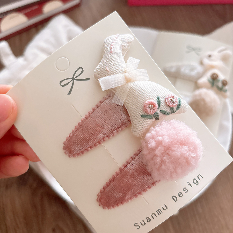 Осень Зима Сладкая 3D Вышивка  – обзор и цена Hair Tie Velvet