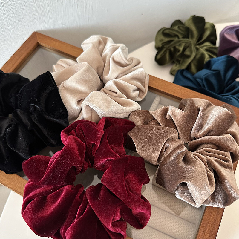 Новейшие зимние женские больши – обзор и цена Hair Tie Velvet