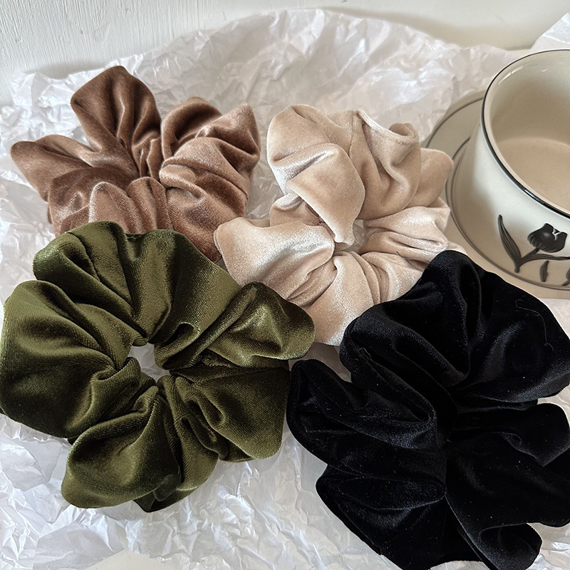 Новейшие зимние женские больши – обзор и цена Hair Tie Velvet