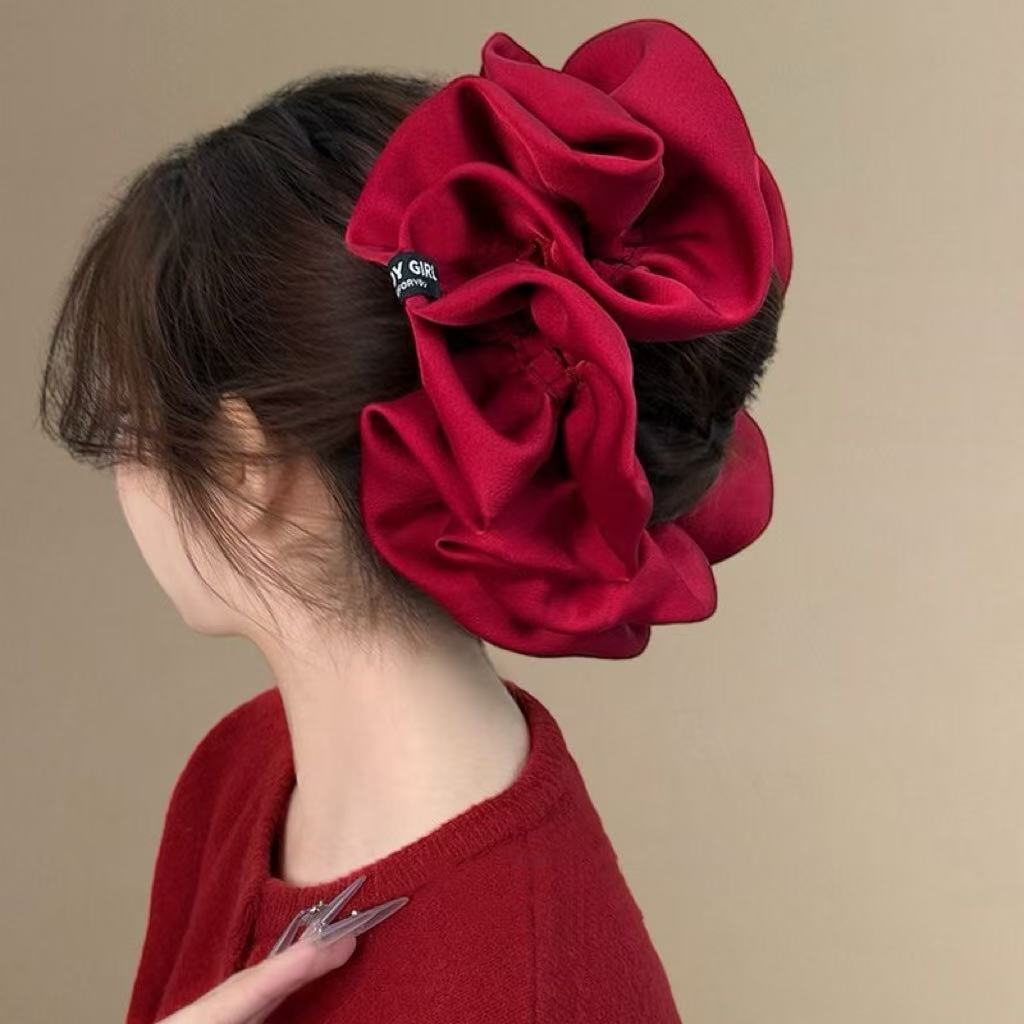 Большие бархатные резинки для  – обзор и цена Hair Tie Velvet
