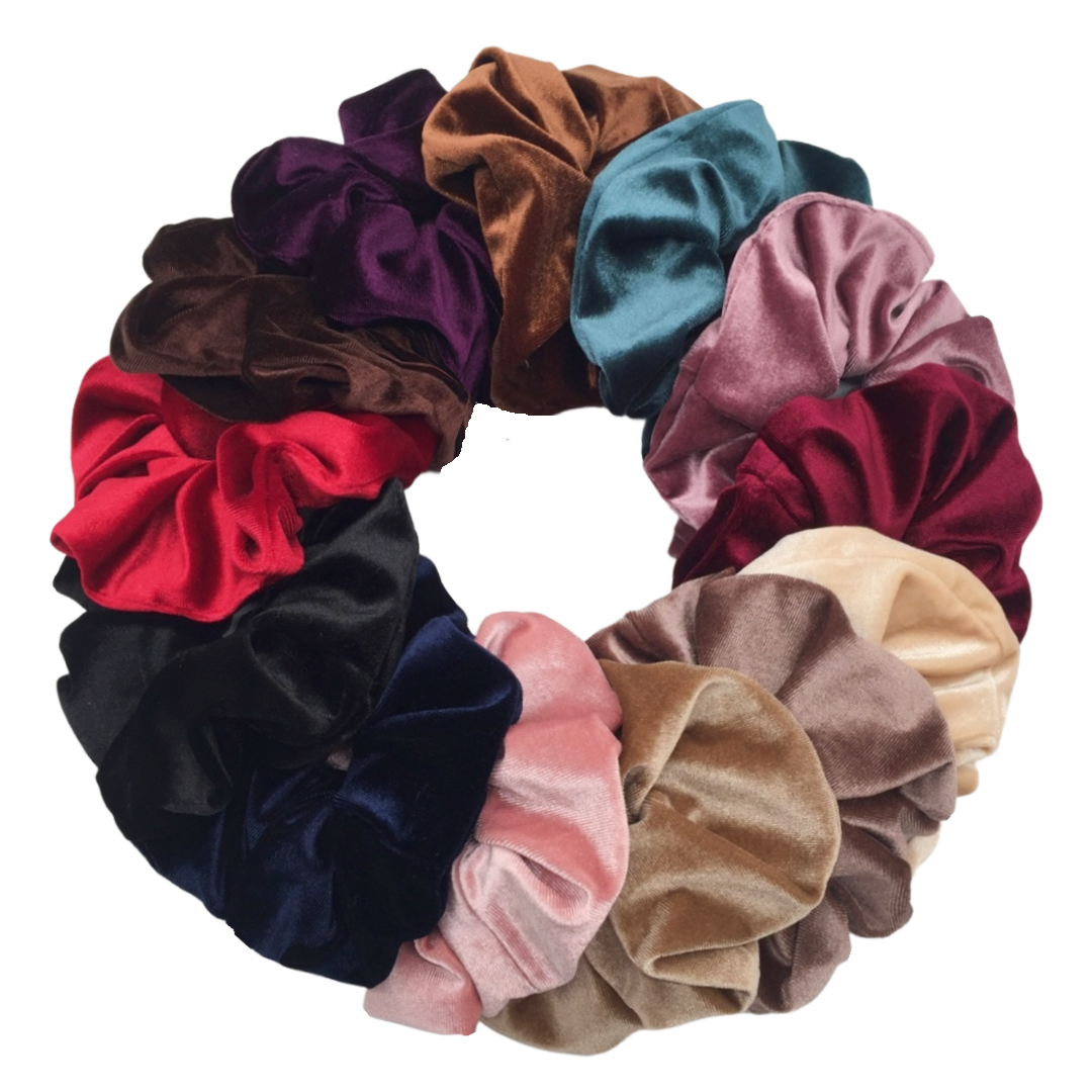 16 см модные большие бархатные – обзор и цена Hair Tie Velvet